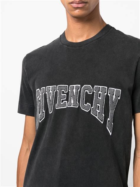 givenchy embroidered logo.